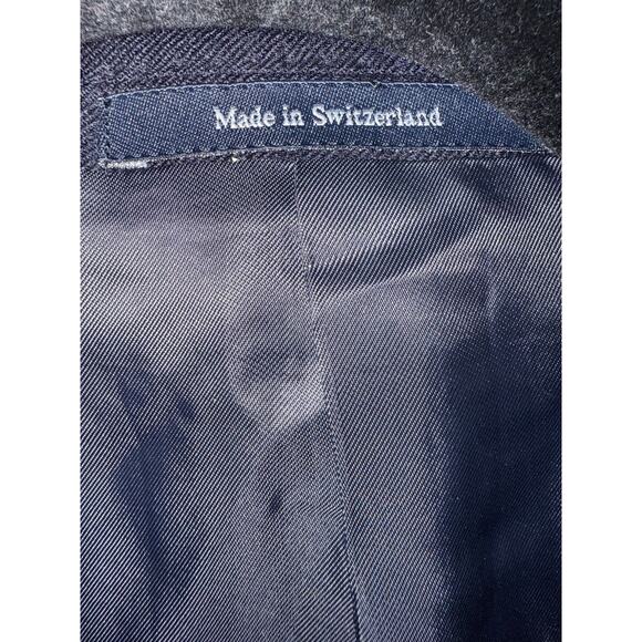 Ermenegildo Zegna Traveller Micronsphere Wool Navy Blue Suit Jacket US 42R EU 56 - Picture 2 of 11